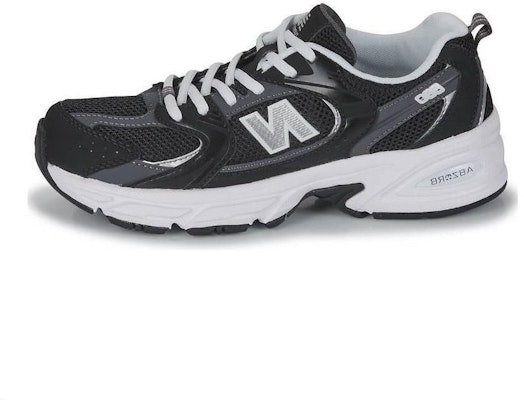 (儿童大童) New Balance 530 黑银 运动鞋 GR530CC Sizing (儿童大童) New Balance 530 黑银 运动鞋 GR530CC