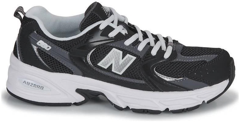 (Grade School) New Balance 530 Big Kid 'Black Silver' GR530CC Cheap (Grade School) New Balance 530 Big Kid 'Black Silver' GR530CC