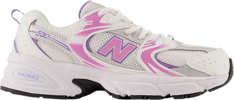 (Grade School) New Balance 530 Big Kid 'White Raspberry' GR530AG (Grade School) New Balance 530 Big Kid 'White Raspberry' GR530AG