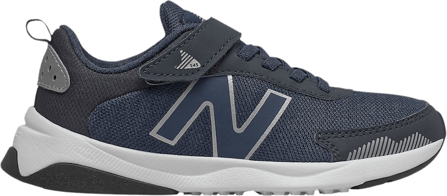 (Grade School) New Balance 545 Bungee Lace Top Strap Little Kid Wide 'Natural Indigo' PT545NR1-W Buy (Grade School) New Balance 545 Bungee Lace Top Strap Little Kid Wide 'Natural Indigo' PT545NR1-W