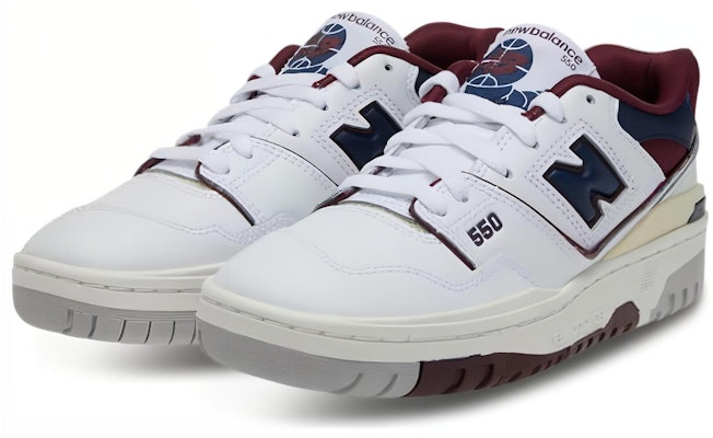 (小學生)New Balance 550 '白酒紅 海軍藍' GSB550CR Lookbook (小學生)New Balance 550 '白酒紅 海軍藍' GSB550CR