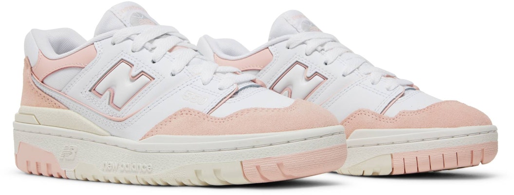 (Grade School) New Balance 550 'White Pink Sand' GSB550CD Cheap (Grade School) New Balance 550 'White Pink Sand' GSB550CD