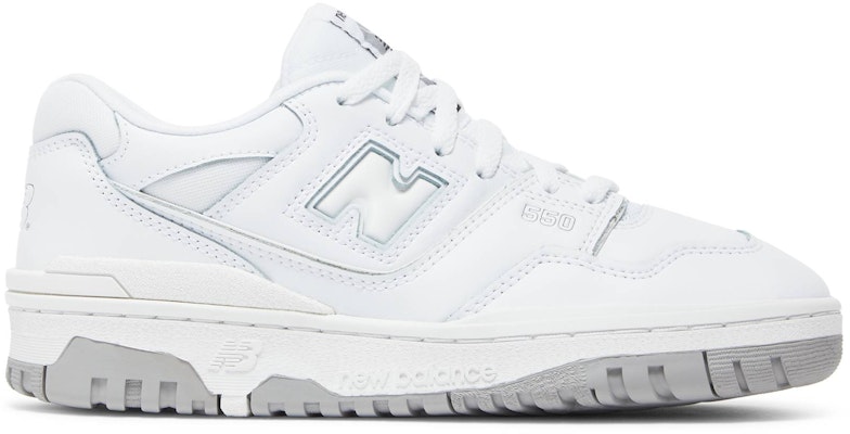 (Grade School) New Balance 550 Big Kid 'White Grey' GSB550PB Buy (Grade School) New Balance 550 Big Kid 'White Grey' GSB550PB