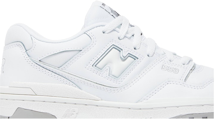(Grade School) New Balance 550 Big Kid 'White Grey' GSB550PB Order (Grade School) New Balance 550 Big Kid 'White Grey' GSB550PB