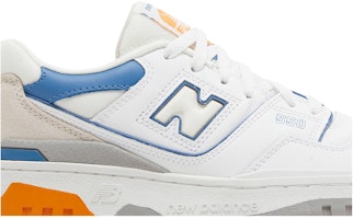 (New Balance Kanak-kanak) New Balance 550 'Putih Mercury Biru' GSB550WB Order (New Balance Kanak-kanak) New Balance 550 'Putih Mercury Biru' GSB550WB