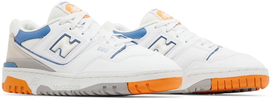 (New Balance Kanak-kanak) New Balance 550 'Putih Mercury Biru' GSB550WB Cheap (New Balance Kanak-kanak) New Balance 550 'Putih Mercury Biru' GSB550WB