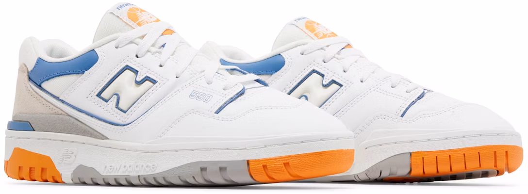 (New Balance Anak) New Balance 550 Anak 'Putih Biru Merkuri' GSB550WB Cheap (New Balance Anak) New Balance 550 Anak 'Putih Biru Merkuri' GSB550WB