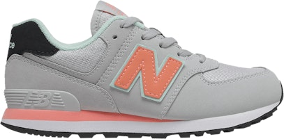 (Grade School) New Balance 574 2E Wide 'Fashion Metallic - Summer Fog Pink Mint' PC574FY2-2E (Grade School) New Balance 574 2E Wide 'Fashion Metallic - Summer Fog Pink Mint' PC574FY2-2E