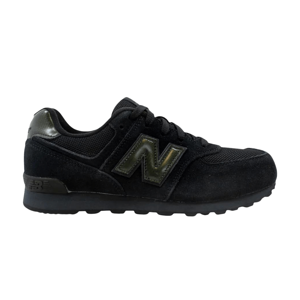 Buy GS ニューバランス574 ブラック KL574TBG