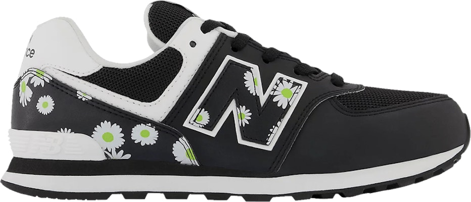 (New Balance Kanak-Kanak) New Balance 574 'Black Florals' Hitam Bunga. GC574FP1 Buy (New Balance Kanak-Kanak) New Balance 574 'Black Florals' Hitam Bunga. GC574FP1