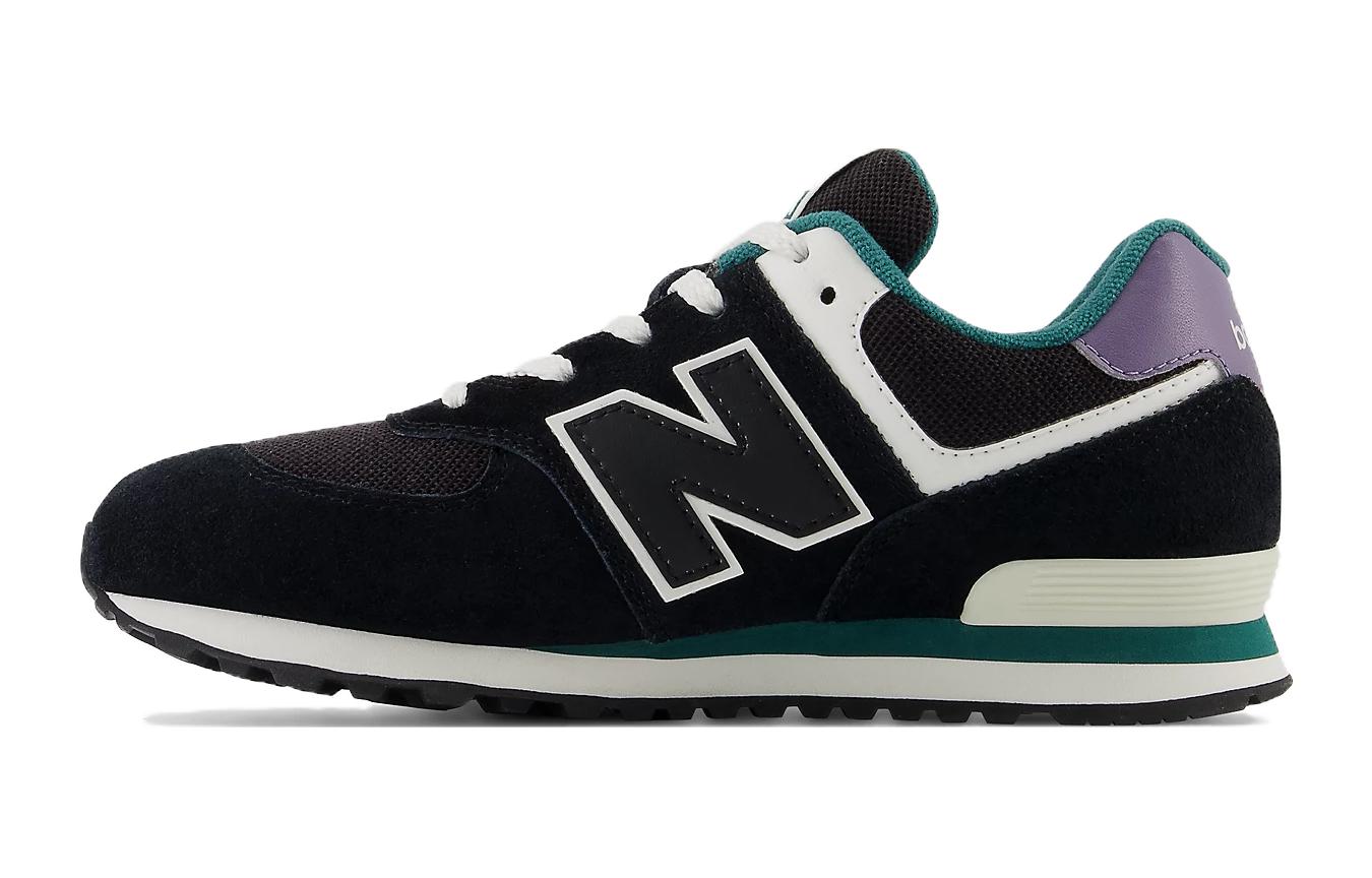 Buy (グレードスクール) ニューバランス 574 'ブラック ティール マーキュリー' GC574NV1 GC574NV1