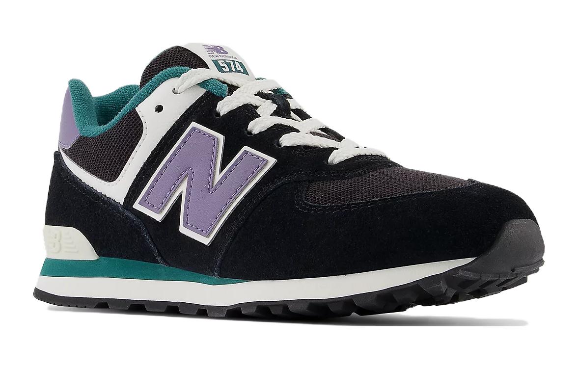 Lookbook (グレードスクール) ニューバランス 574 'ブラック ティール マーキュリー' GC574NV1 GC574NV1