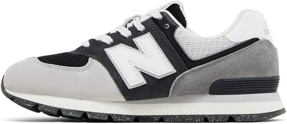(New Balance Infantil) New Balance 574 'Blacktop Blanco Negro' GC574DA2 Lookbook (New Balance Infantil) New Balance 574 'Blacktop Blanco Negro' GC574DA2