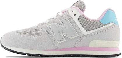 (Grade School) New Balance 574 'Brighton Grey Aqua' GC574NB1 (Grade School) New Balance 574 'Brighton Grey Aqua' GC574NB1