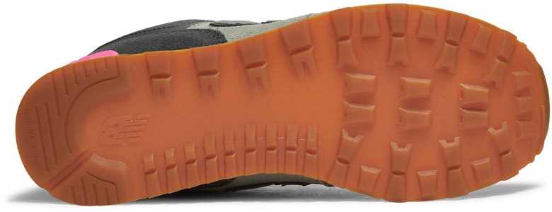 (New Balance Anak) 574 'Collegiate Pack - Abu Muda Merah Muda' KL574NHG Shop (New Balance Anak) 574 'Collegiate Pack - Abu Muda Merah Muda' KL574NHG