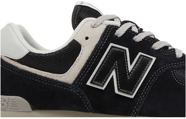(New Balance Niños) 574 'Core Pack - Negro Blanco' GC574EVB Order (New Balance Niños) 574 'Core Pack - Negro Blanco' GC574EVB