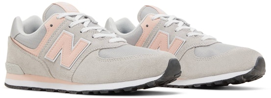 (New Balance Infantil) 574 'Core Pack - Nube de Lluvia y Haze Rosado' GC574EVK Cheap (New Balance Infantil) 574 'Core Pack - Nube de Lluvia y Haze Rosado' GC574EVK
