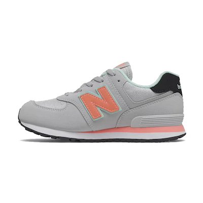(GS) NB 574 'Fashion Metallic - Summer Fog Pink Mint'