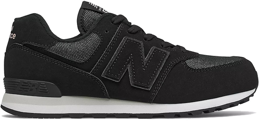 (子供用) ニューバランス 574 'ファッションメタリック - ブラック' GC574FB2 GC574FB2 Order (子供用) ニューバランス 574 'ファッションメタリック - ブラック' GC574FB2 GC574FB2