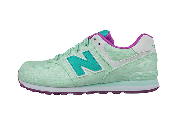 Buy GS ニューバランス574 ピンクグリーン (Nyūbaransu 574 Pinku Gurīn) KL574SJG