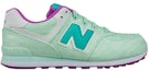 Order Sepatu Anak New Balance 574 'Hijau Pink' KL574SJG