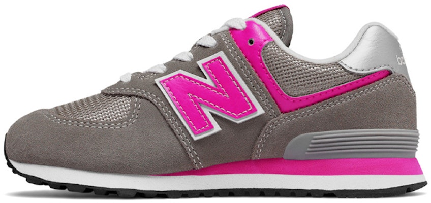 (New Balance) 574 'Abu Muda Merah Muda' (Untuk Anak Sekolah) GC574GP Buy (New Balance) 574 'Abu Muda Merah Muda' (Untuk Anak Sekolah) GC574GP
