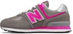 (New Balance Kanak-kanak) New Balance 574 'Kelabu Merah Jambu' GC574GP