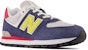 (New Balance Kanak-Kanak) New Balance 574 'Natural Indigo Honeycomb' GC574DR2