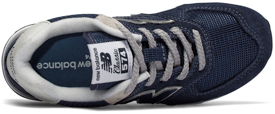 (New Balance Infantil) New Balance 574 'Azul Marino' GC574GV Lookbook (New Balance Infantil) New Balance 574 'Azul Marino' GC574GV