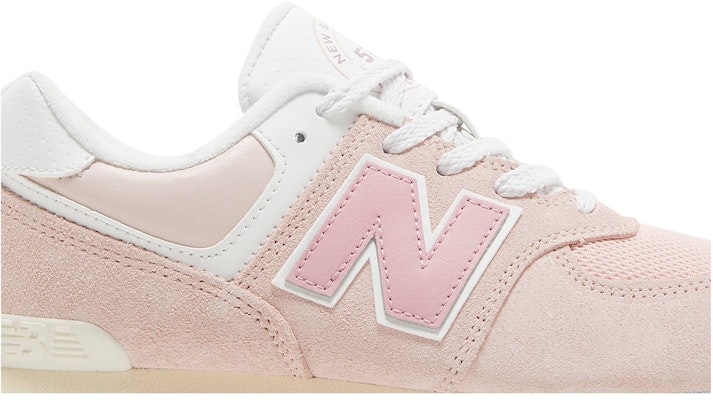 (Grade School) New Balance 574 'NB Athletics - Crystal Pink' GC574CH1 Order (Grade School) New Balance 574 'NB Athletics - Crystal Pink' GC574CH1