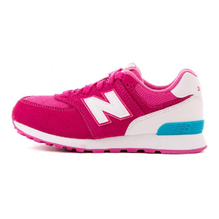 Buy GS ニューバランス574 ピンク/ブルー KL574CZG