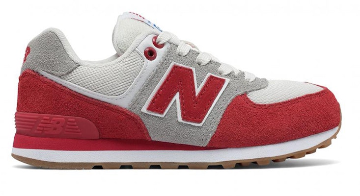 뉴발란스 574 '리조트 스포티 - 레드' (초등학생용) KL574RUG Order 뉴발란스 574 '리조트 스포티 - 레드' (초등학생용) KL574RUG