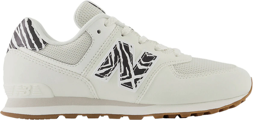 (New Balance Sekolah Rendah) 574 'Sea Salt Zebra' GC574AS1 Buy (New Balance Sekolah Rendah) 574 'Sea Salt Zebra' GC574AS1