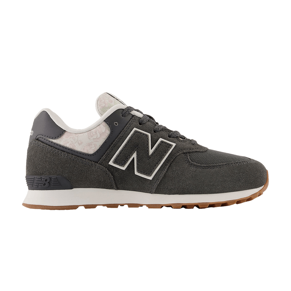 (Grade School) New Balance 574 Big Kid 'Floral - Blacktop Gum' GC574WC1