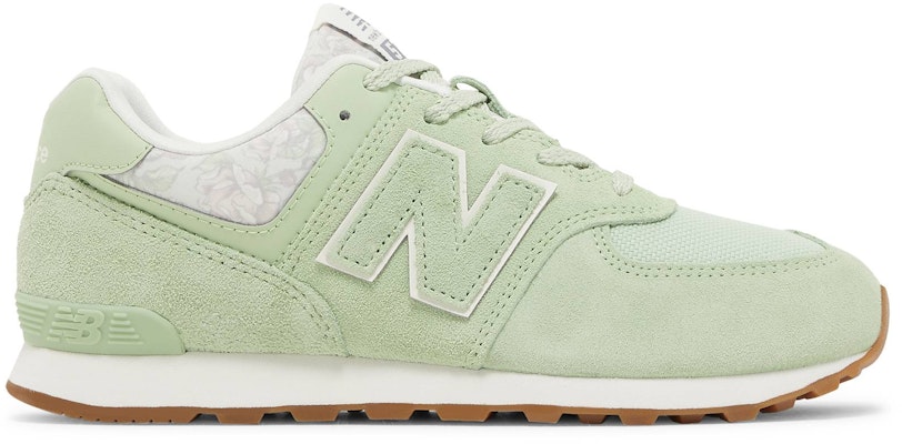 (Grade School) New Balance 574 Big Kid 'Floral - Avocado Gum' GC574WK1 Buy (Grade School) New Balance 574 Big Kid 'Floral - Avocado Gum' GC574WK1