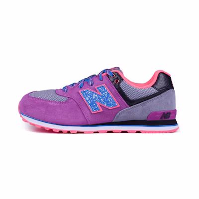 (GS) NB 574 Big Kid 'Purple Blue'