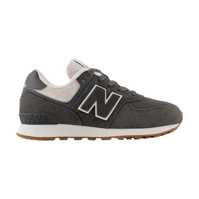 (GS) NB 574 Little Kid 'Floral - Blacktop Gum'