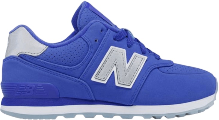 (New Balance 574 Untuk Kanak-Kanak) 'Biru Pendar' Edisi Luxe KL574YUG Buy (New Balance 574 Untuk Kanak-Kanak) 'Biru Pendar' Edisi Luxe KL574YUG