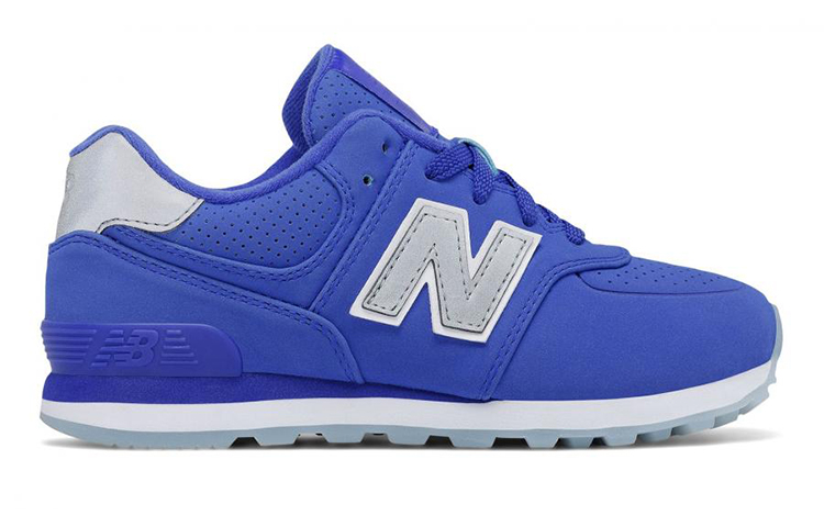 Order (SD) New Balance 574 Luxe 'Biru Fluoresen' KL574YUG