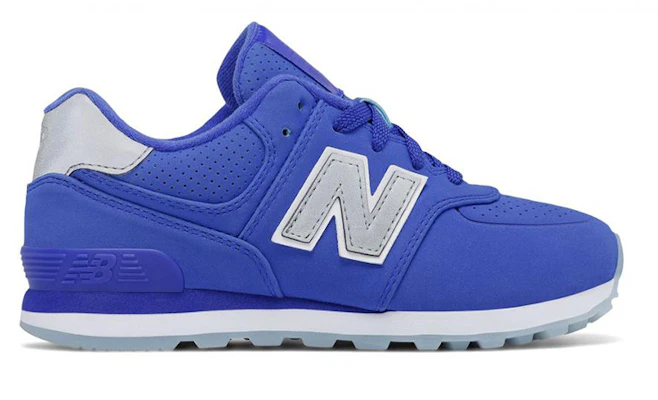 (SD) New Balance 574 Luxe 'Biru Fluoresen' KL574YUG Order (SD) New Balance 574 Luxe 'Biru Fluoresen' KL574YUG