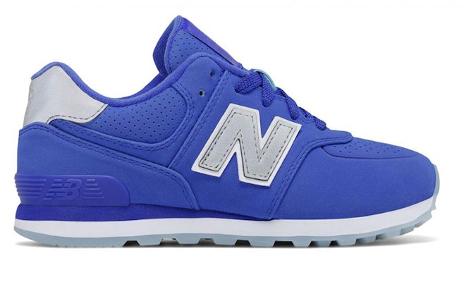 GS ニューバランス574 Luxe "蛍光ブルー" KL574YUG Order GS ニューバランス574 Luxe "蛍光ブルー" KL574YUG