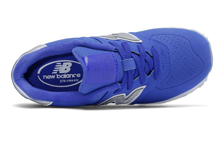 Lookbook 뉴발란스 574 럭스 '형광 블루' (초등학생) KL574YUG