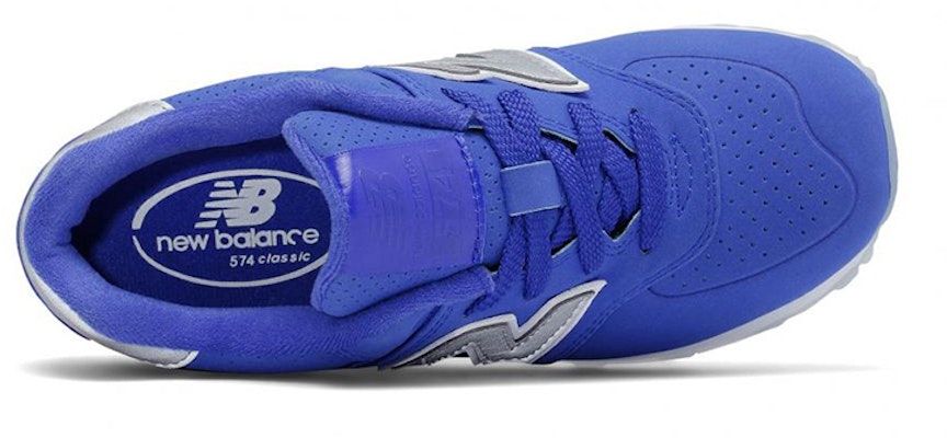 GS ニューバランス574 Luxe "蛍光ブルー" KL574YUG Lookbook GS ニューバランス574 Luxe "蛍光ブルー" KL574YUG