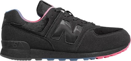 (Grade School) New Balance 574 Wide 'Black' GC574WKB-W (Grade School) New Balance 574 Wide 'Black' GC574WKB-W