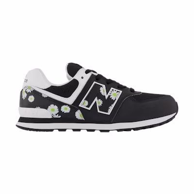 (GS) NB 574 Wide 'Black Florals'