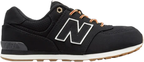 (Grade School) New Balance 574 Wide 'Black Gum' KL574HAG-W (Grade School) New Balance 574 Wide 'Black Gum' KL574HAG-W