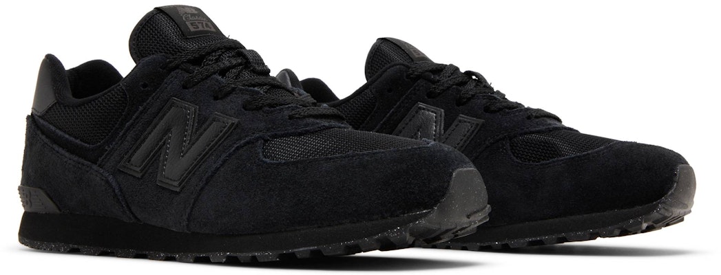 (Grade School) New Balance 574 Wide 'Core Pack - Black' GC574EVE-W Cheap (Grade School) New Balance 574 Wide 'Core Pack - Black' GC574EVE-W