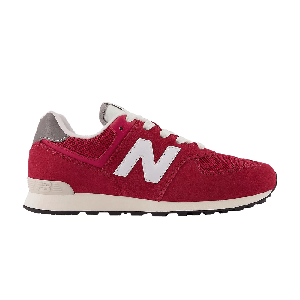 (GS) NB 574 Wide 'Crimson'