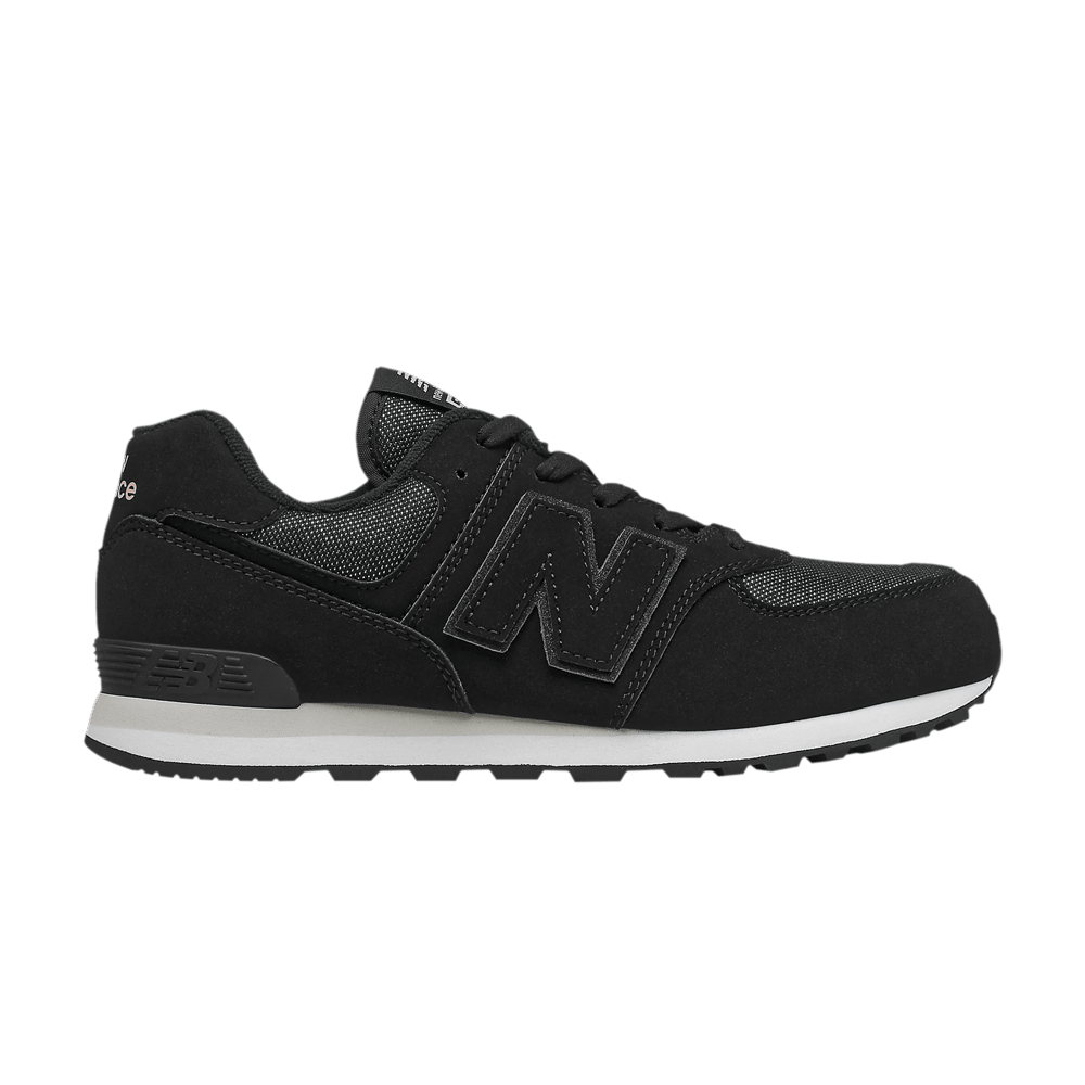 (GS) NB 574 Wide 'Fashion Metallic - Black'