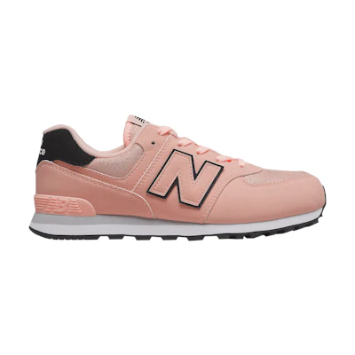 (GS) NB 574 Wide 'Fashion Metallic - Cloud Pink'